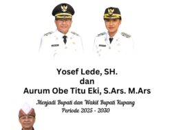 Ucapan Pelantikan Bupati dan Wakil Bupati Kupang Periode 2025-2030