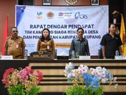 Wabup Aurum Buka RDP Tim Kampung Siaga Bencana Desa Dan Pemkab Kupang